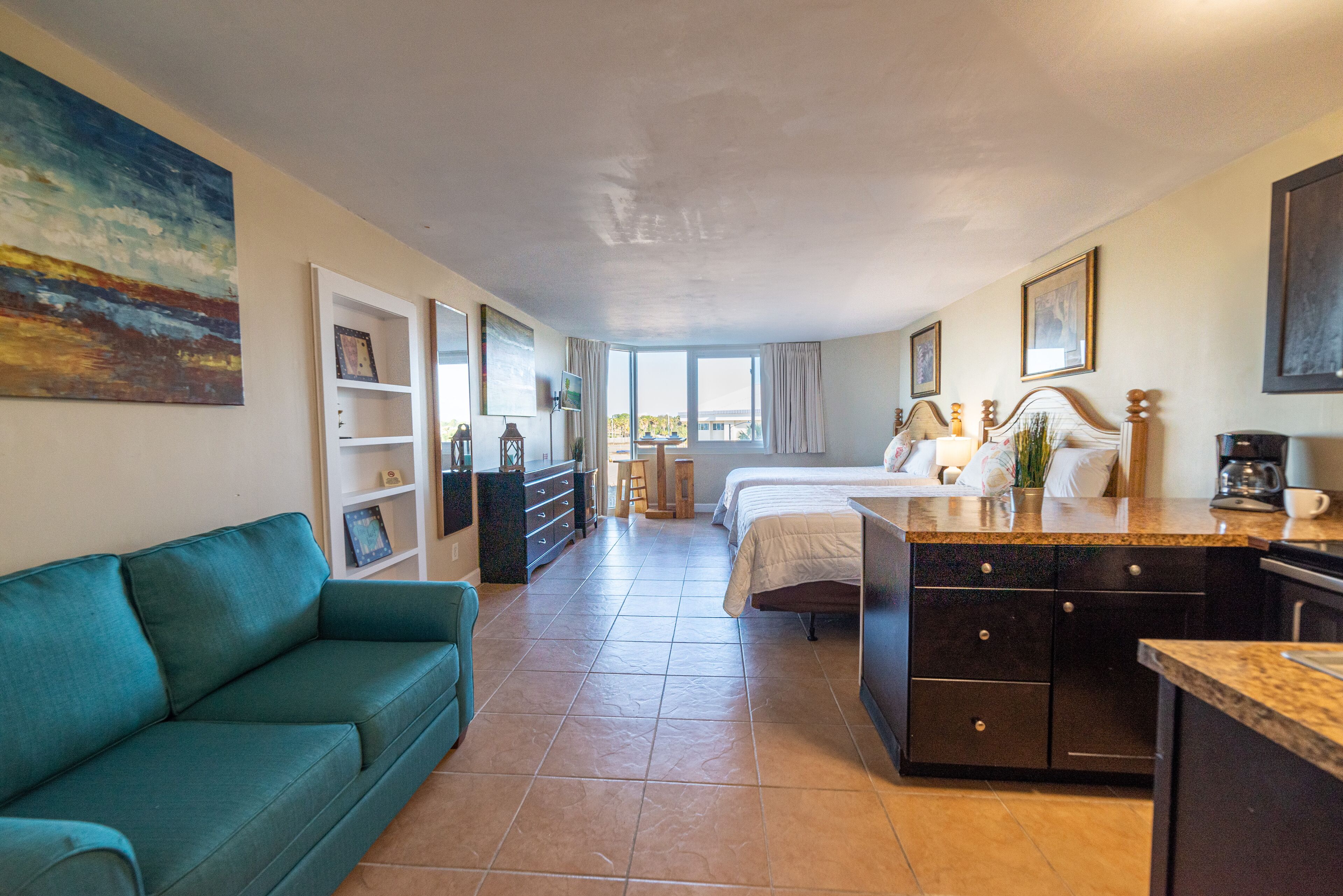 Coastal View-Top Of The Gulf 316, beachfront studio in beautiful Panama City Beach, FL!