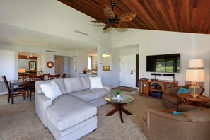 Condo, 2 Bedrooms | Living area | Smart TV - Wailea Elua, #2304 2 Bedroom Condo by RedAwning (Kihei)