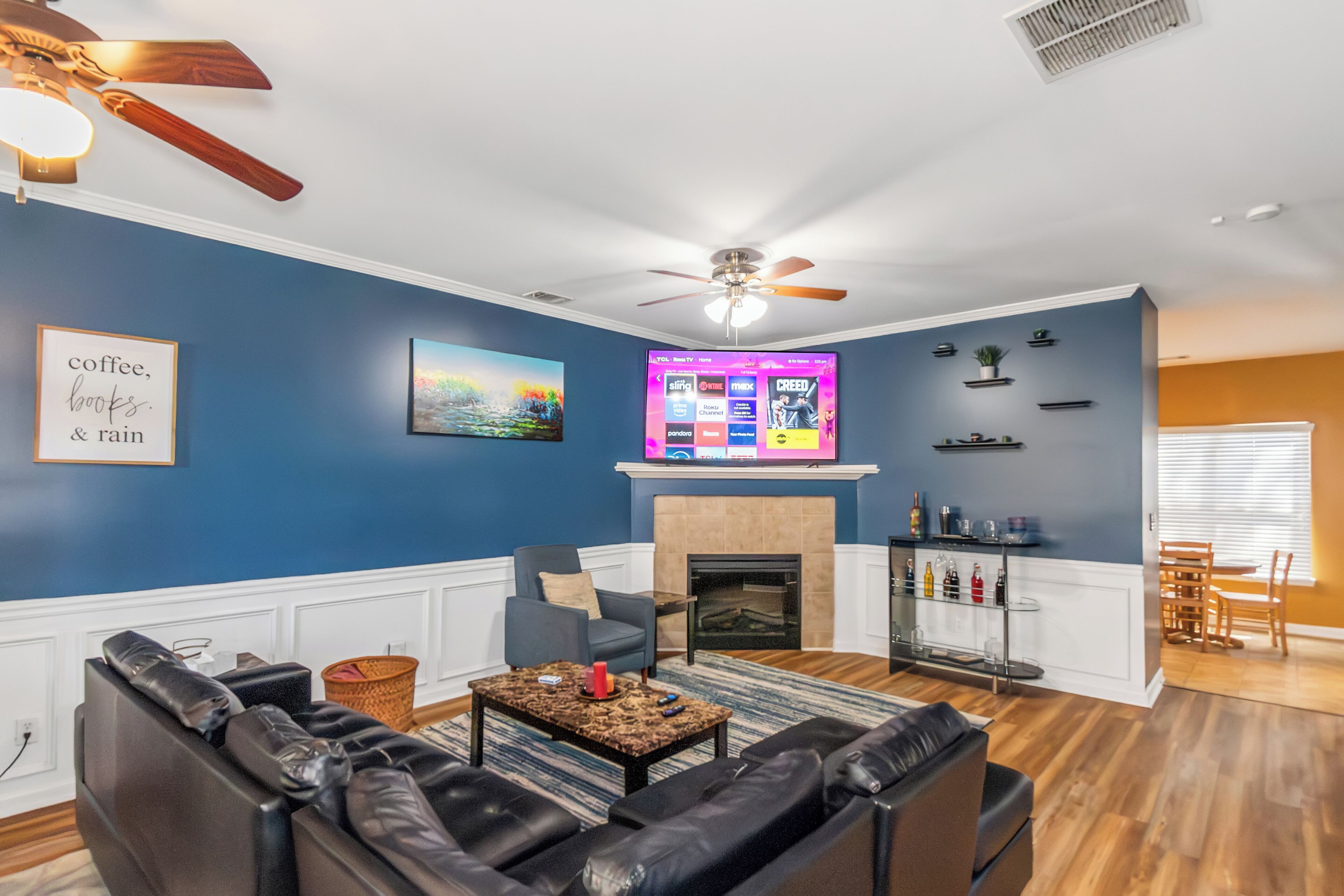 Smart TV 65 pollici con canali digitali, TV, Netflix