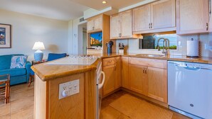 Condo, 1 Bedroom | Private kitchen | Coffee/tea maker, fridge, oven, toaster - Kihei Beach, #107 1 Bedroom Condo by RedAwning (Kihei)