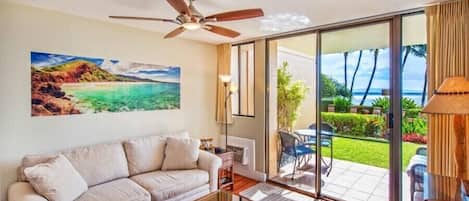 Condo, 1 habitación | Área de sala de estar