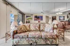 Condo, 2 Bedrooms | Living area - Kihei Beach, #409 2 Bedroom Condo by RedAwning (Kihei)