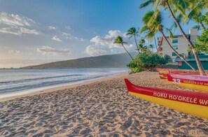 Condo, 2 chambres | Plage | Sur la plage