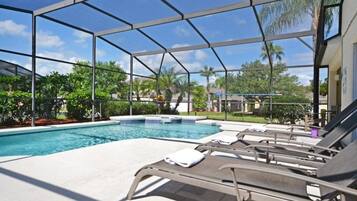 獨棟房屋, 5 間臥室 | 游泳池 | 溫水游泳池