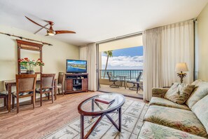 Condo, 1 Bedroom | Living area - Sugar Beach Resort, #418 1 Bedroom Condo by RedAwning (Kihei)