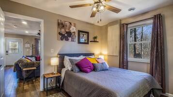 2 makuuhuonetta, ilmainen Wi-Fi, vuodevaatteet