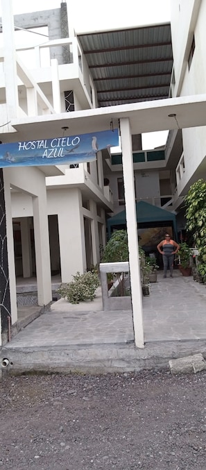 Façade de l’hébergement