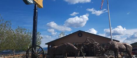 Fassade der Unterkunft