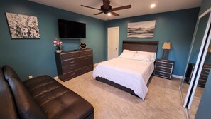 1 bedroom, iron/ironing board, free WiFi, bed sheets