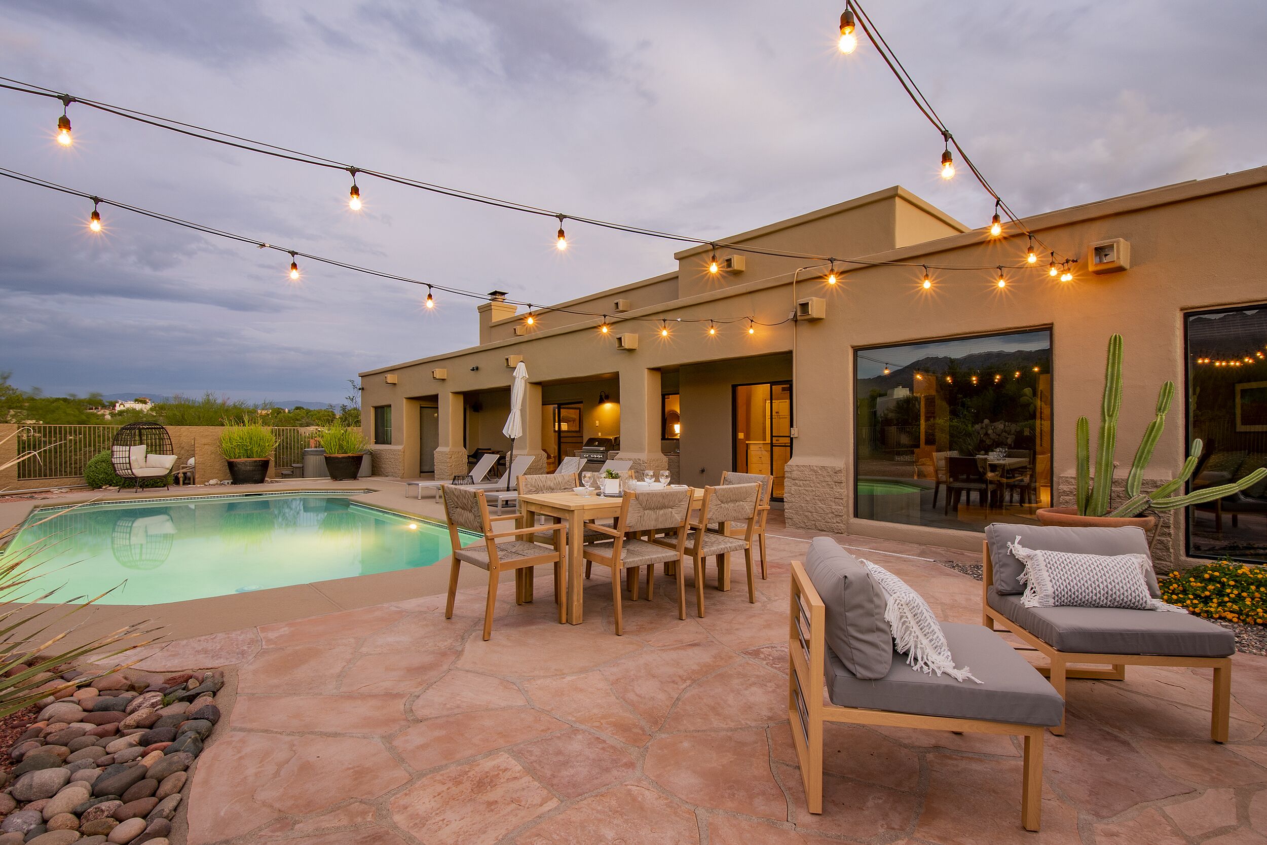 NEW! Mountain View Retreat with Hot Tub & Pool!