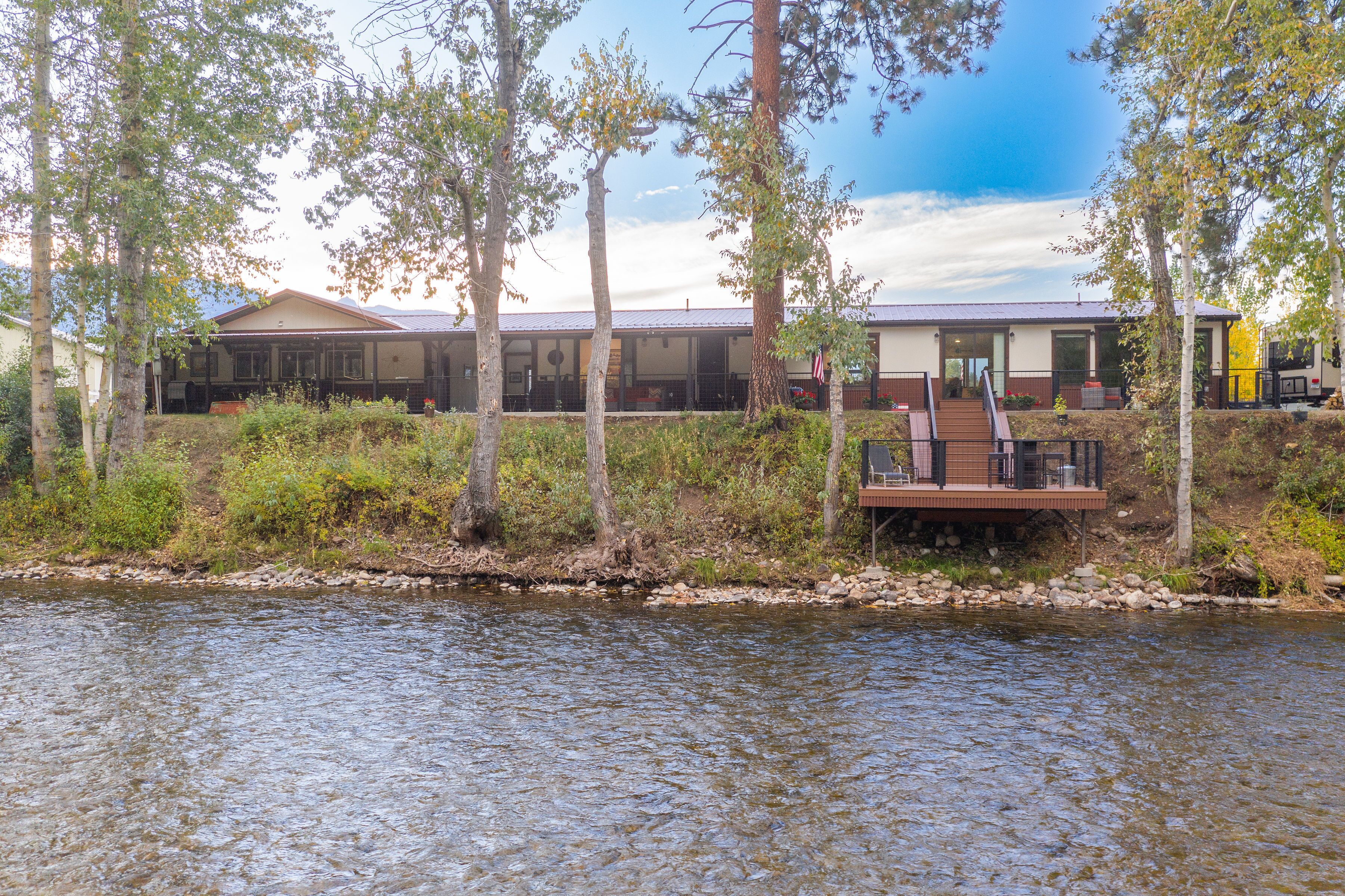 Bitterroot Riverfront Home
