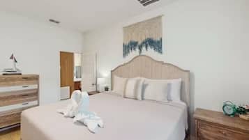 3 soveværelser, skrivebord, strygejern/strygebræt, gratis Wi-Fi