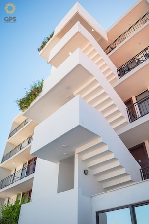 Staircase. Soho Life Apartments
