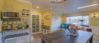 Albatross Landing on the beach approach