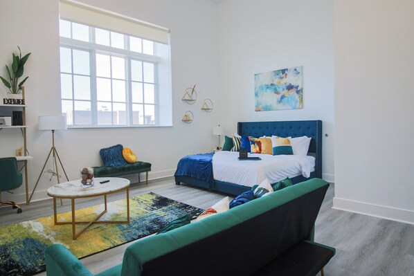 1 bedroom, desk, iron/ironing board, free WiFi