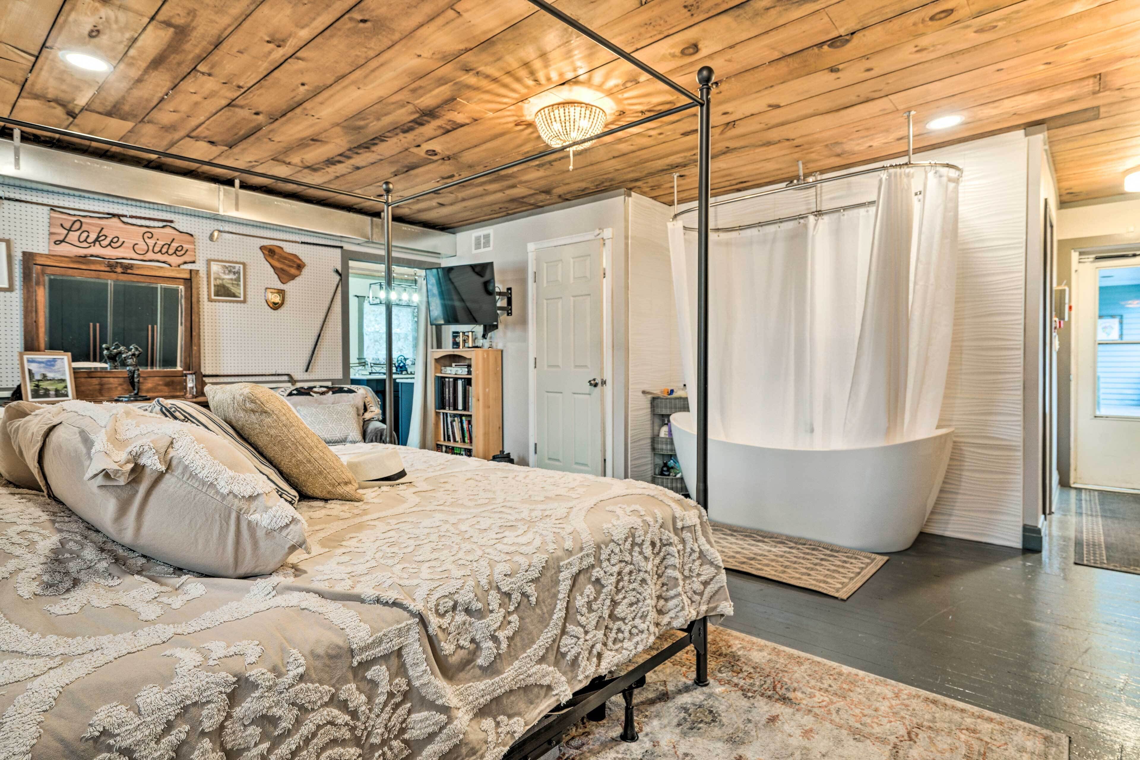 1 chambre, fer et planche à repasser, Wi-Fi, draps fournis