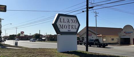 Voorkant van accommodatie