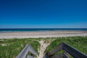 On the beach