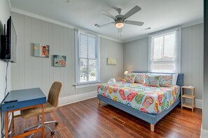 1 dormitorio, escritorio, tabla de planchar con plancha y wifi gratis