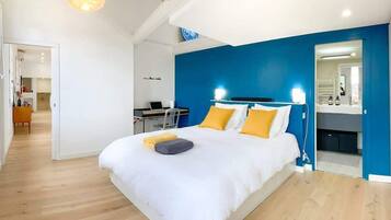 2 chambres, bureau, fer et planche Ă repasser, Wi-Fi gratuit