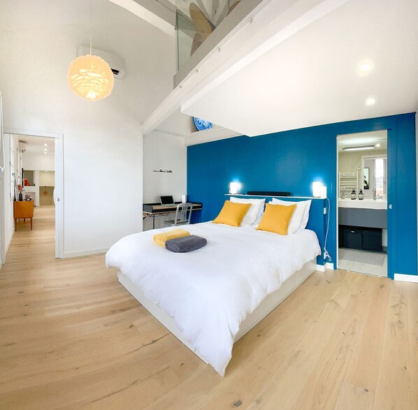 2 habitaciones, tabla de planchar con plancha y wifi gratis