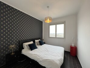 1 Schlafzimmer, kostenloses WLAN, Bettwäsche