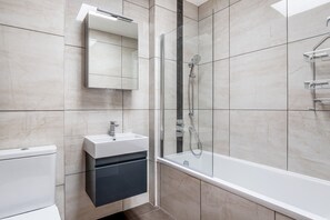Hair dryer, towels