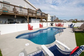 Beheizter Pool