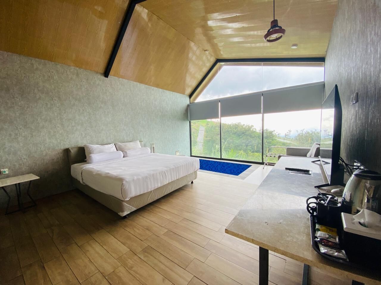 Royal-villa | 1 soveværelse, skrivebord, arbejdsområde til bærbare computere