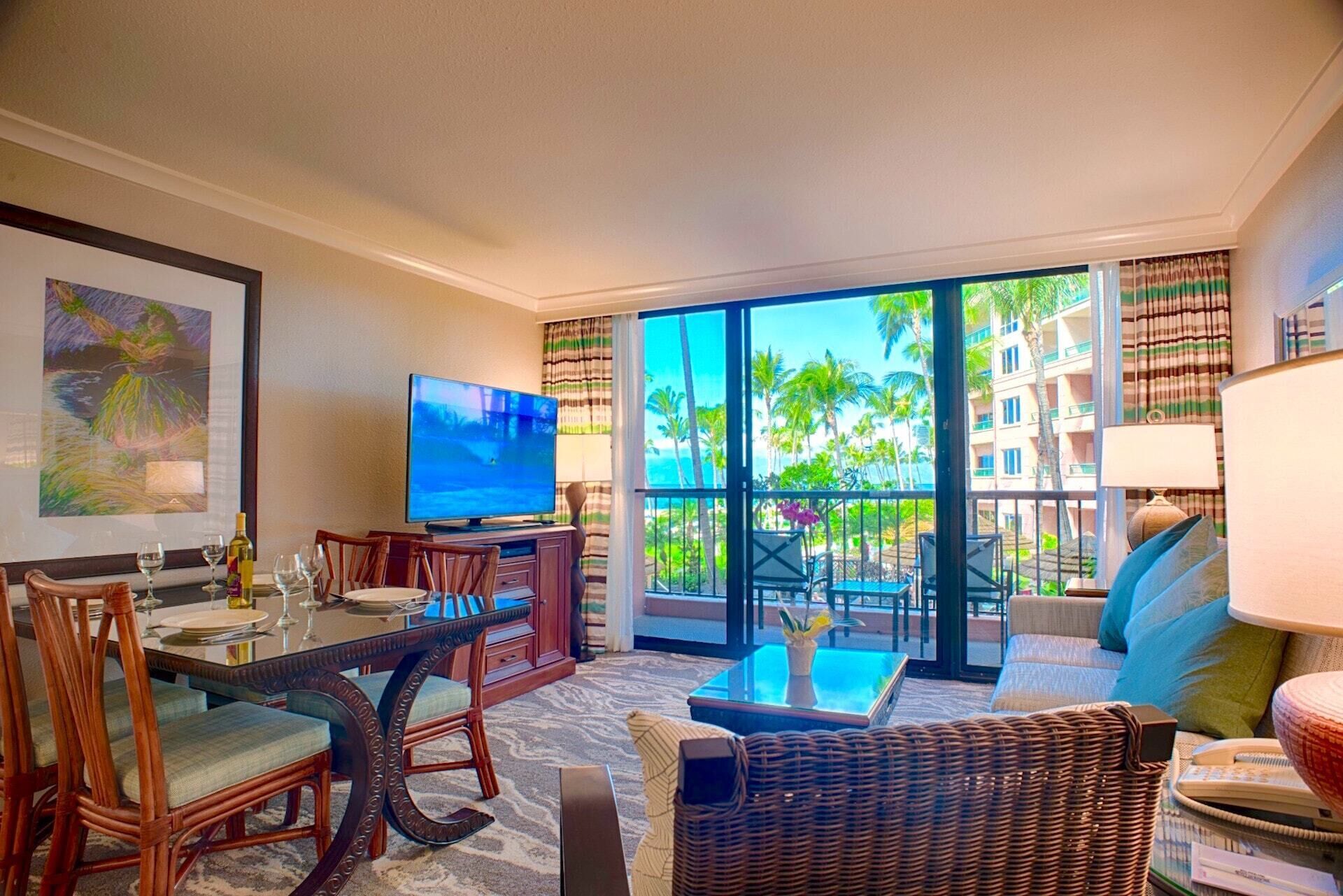 TV, DVD player, stereo