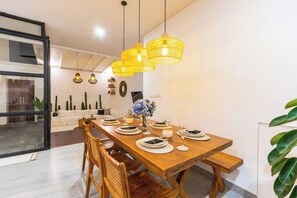 Dining - Villa Rindu | Tropical Pool Haven in Canggu (Bali)