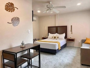 1 غرفة نوم ومكواة/لوح كي وواي فاي وملاءات أسرّة