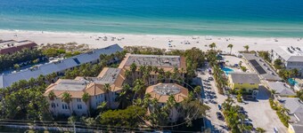 La Plage #1: Gulf Views! Heated Pool & Spa! Elevator by Anna Maria Life Vacation Rentals