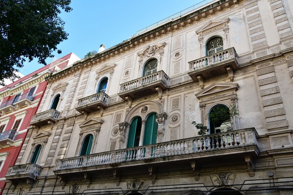 Façade de l’hébergement