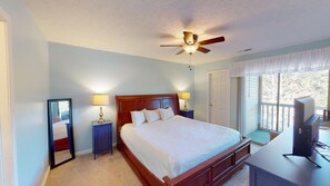 2 habitaciones, acceso a internet y ropa de cama 