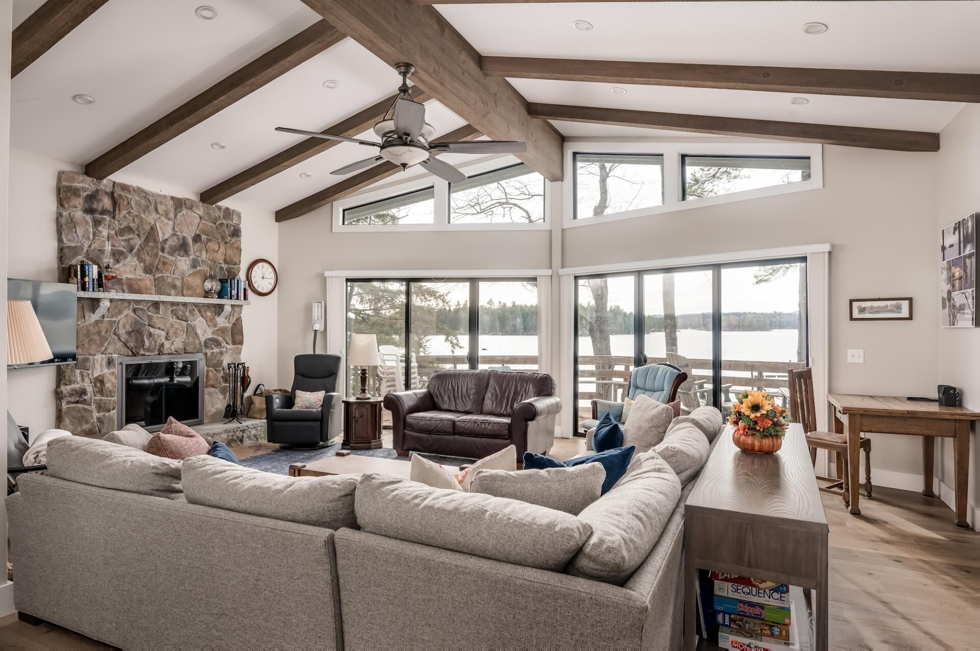 Late Summer Stays Available! Cozy Waterfront Home with Private Dock, Kayaks and Rowboat