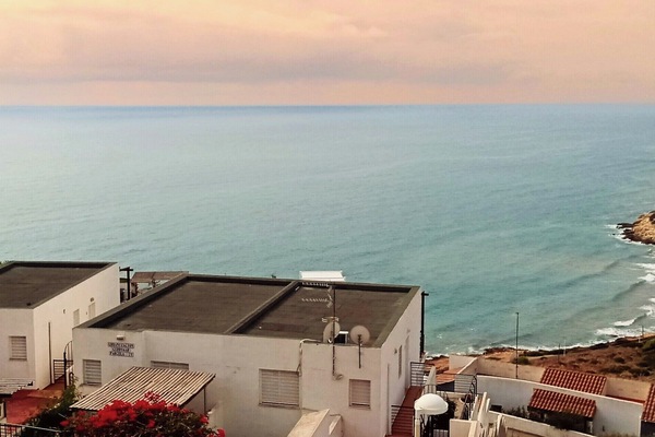 Blick von der Unterkunft