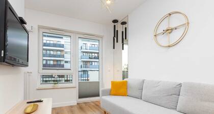 Modern Studio on Goclaw | Parking | Balcony
