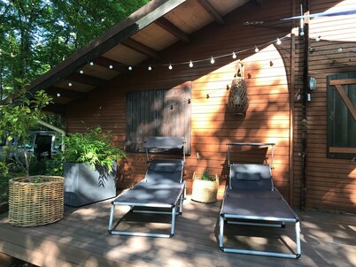 Chalet Cocooning de Campagne - Domaine Privé - 5 Étangs