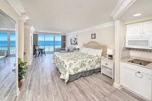 Iron/ironing board, free WiFi, bed sheets - Oceanfront Condo | Hidden Treasure (daytona beach)