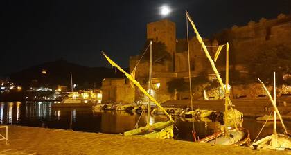 Village house for 5 pers in the historical center of Thuir, + baby bed max 15kg