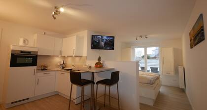 The popular Nordbadestrand beach is just 5 minutes away by bike.