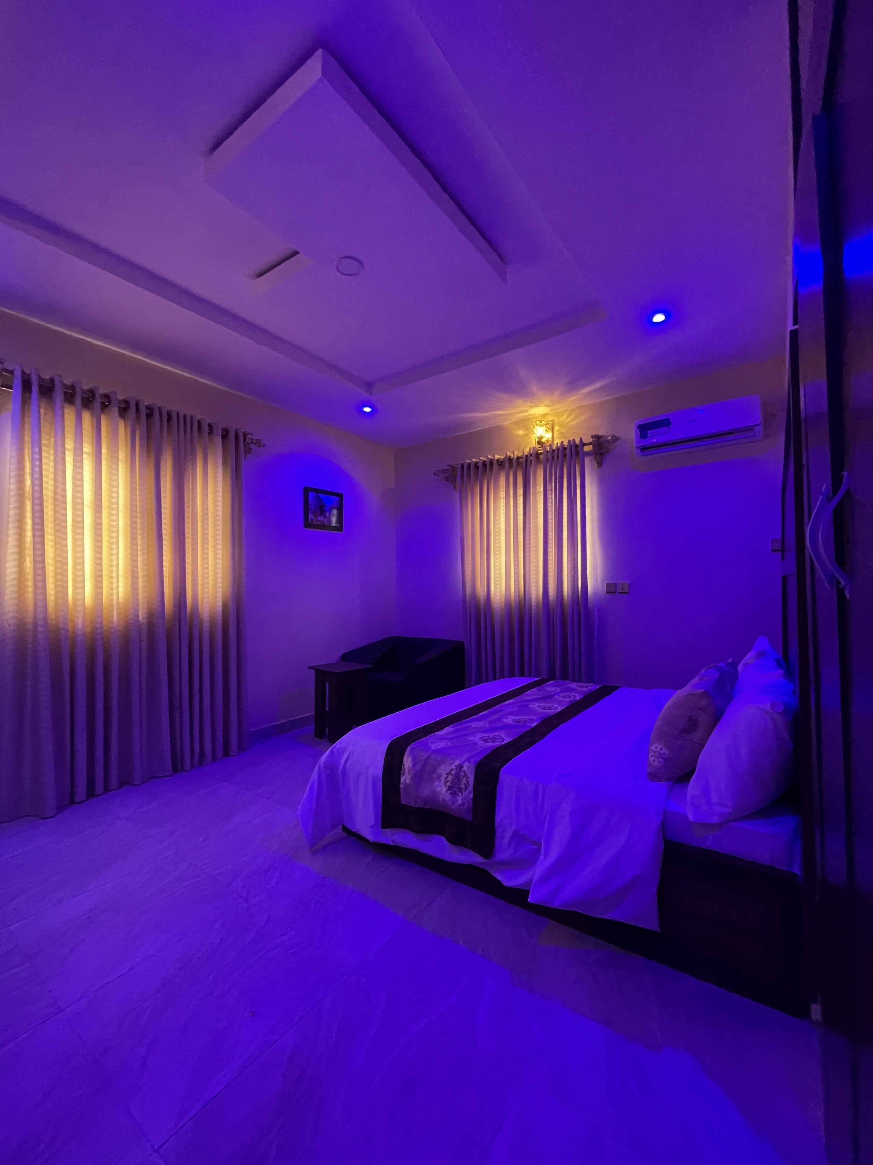 Premium bedding, memory foam beds, free WiFi, bed sheets