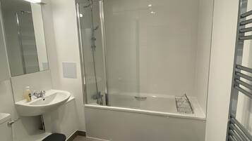 Towels, soap, toilet paper