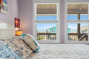 4 bedrooms, iron/ironing board, free WiFi, bed sheets - Oceanview Absolute Serenity, a 4-bedroom retreat in Oak Island for up to 10 guests. (Oak Island)