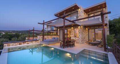 Villa "Ira" with Sea View, Private Pool & Wi-Fi