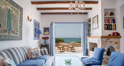 Ferienhaus "An einem herrlichen Sandstrand" mit Meerblick, Terrasse und WLAN