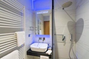 Shower, hair dryer