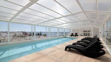 Sisäuima-allas, lämmitetty uima-allas