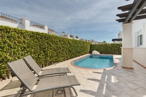 Pool - Villa 'La Torre Lenguado' with Private Pool, Wi-Fi and Air Conditioning (Torre Pacheco)